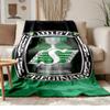 Saskatchewan Roughriders  Soft and comfortable flannel Suitable for sofas living rooms outdoor camping travel and also makes a great anniversary gif