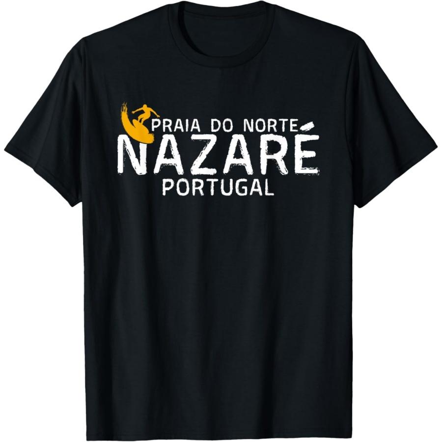 Praia Do Norte - Футболка для серфинга в Назаре, Португалия