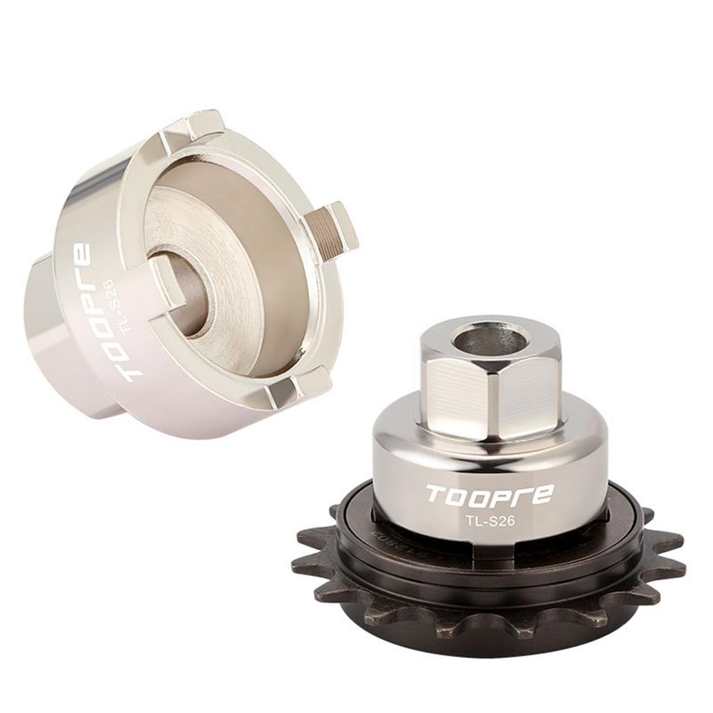 High-Quality Carbon Steel Cycling Single-Speed Freewheel Remover Bike Gear Removal Tool for Single-Speed Cyclists