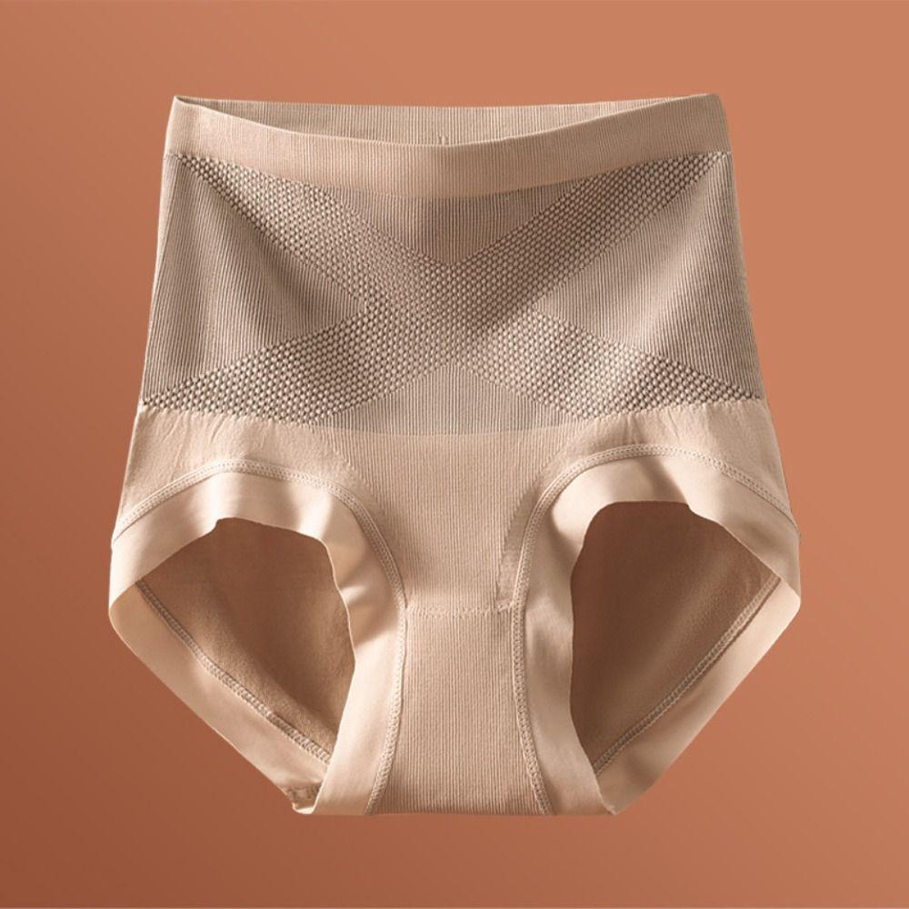 High Waist Postpartum Body Shaper Cotton Crotch Tummy Control Underwear Seamless Shapewear  Lady