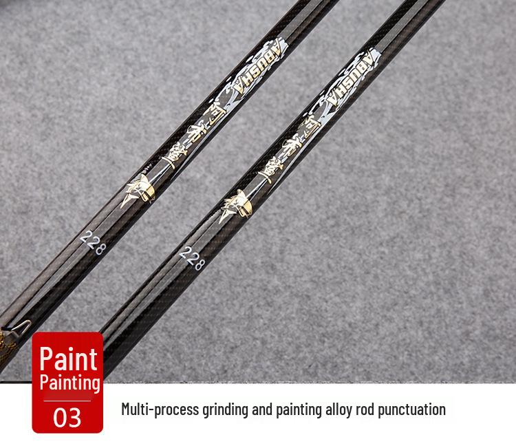 Thunder Rod XXH 2.7m/3m: Super Hard Blackfish Anchor, Straight/Gun Handle Lure Rod