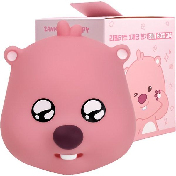 Belle Ament Janman Luffy Big Face Refillable Car Air Freshener Sparkly Luffy, Midsummer Night, 1 piece,Korean Car Acc