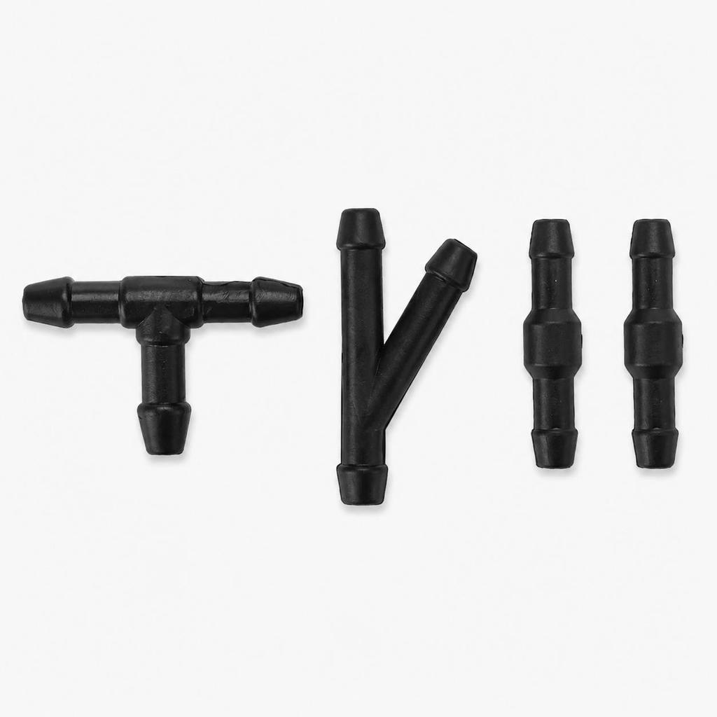 Auto 5M Window Wiper Spray Tube T/Y/I Splitter Hose Connector Windshield Washer Soft Tube Car Wiper Tube Set Accessories Hoses Windshield Washer 1