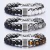 Retro Beaded Bracelet Iron Chain Bracelet Men's Bracelet