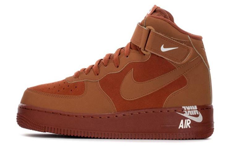 Nike Air Force 1 Mid Темно-каштановый Гуава Айс 315123-207