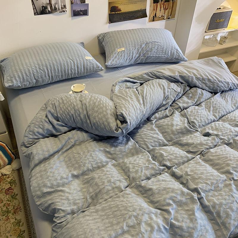 Пододеяльник в стиле принцессы с пузырьками, комплект постельного белья из четырех частей, комплект постельного белья для общежития