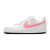 Nike Детские кроссовки Court Borough Low 2 GS White Sunset Pulse Light-Zitron Black BQ5448-108