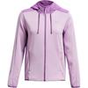 Essential Storm Hooded Zip Breathable Waterproof Jacket Women Jackets Purple 1378850-543