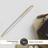 Шариковая ручка Cross Classic Century Medalist, Серебряная, Премиальная, В подарочной коробке, Средний стержень. Идеальный подарок на День отца, в честь повышения или к другому особому случа