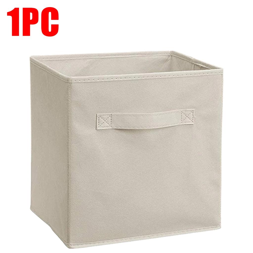 Нетканый материал складной ящик для хранения спальный шкаф игрушки одежда органайзер для мелочей с крышкой нижнее белье носки аксессуары для дома
