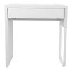 White Computer Desk with Drawer Writing Table for Home Study Office Use Household Furniture