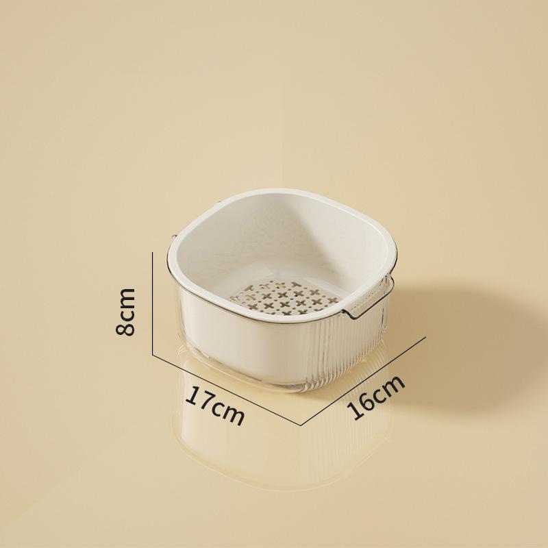 Пластиковый дуршлаг MeyJig, кухонный инструмент, миска для риса, сито, корзина для фруктов, фильтр для чистки овощей