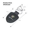 For Alfa Romeo 2026 Hot Sticker Leather Car Keychain Logo Styling Key Chain Rings Auto Accessorie For Alfa Romeo 4C 159 166 Spid