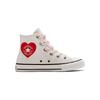 Converse Chuck Taylor All Star Comfortable Casual Durable High-Top Canvas Shoes Baby Sneakers White Red A01580C