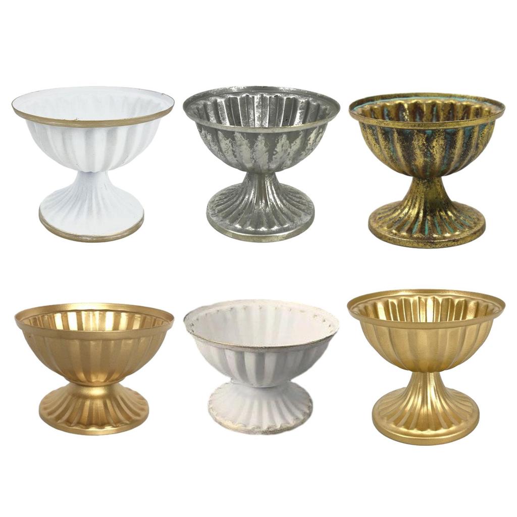 Французская урна для цветов, классическая металлическая ваза для растений, держатель для цветов, декоративная ваза для дома, свадьбы, обеденного стола, кафе, спальни