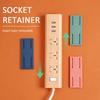 5/10Pcs Socket Holder Organizer Socket Fixer Traceless Wall-mounted Self-adhesive Cable Seamless Power Strip Hold Wire Holder