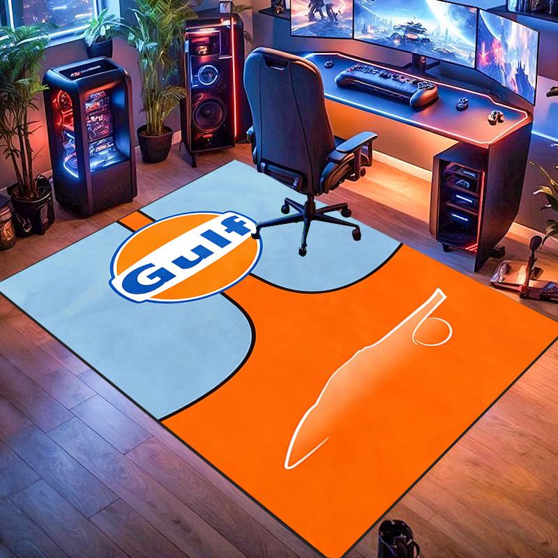Ковер McLaren Gulf Heritage Подходит для всех сезонов Декор дома Коврик для двери в комнату Защитная подкладка