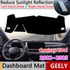 Накладка на приборную панель автомобиля для Geely Coolray Cool 2025 Аксессуары ~2024 Вкладыш Противоскользящий коврик Козырек от солнца Коврик на панель Ковер Коврик Наклейка