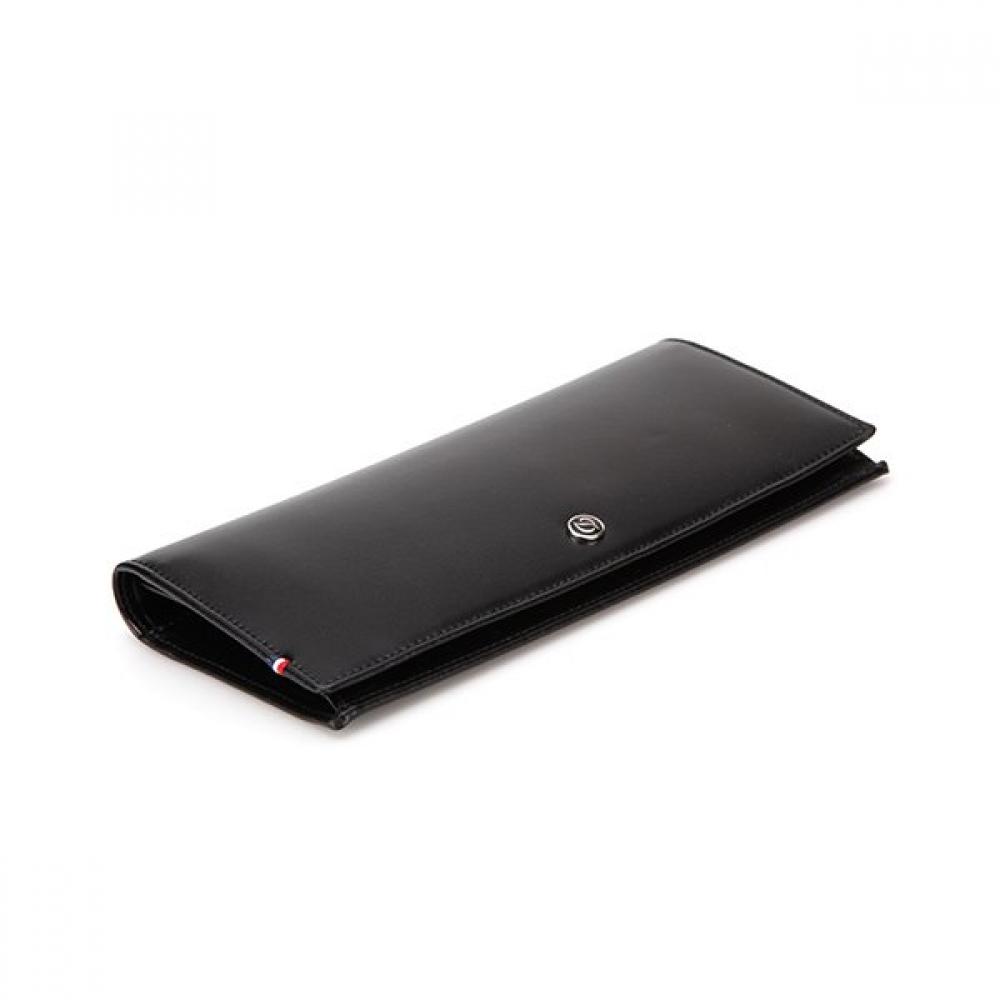 S.t. Dupont Line D Long Wallet Black Ci180045z
