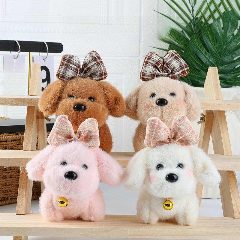 Animal Plush Toy Keyring With Pp Cotton Filling For Kids And Travel Accessories