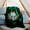 SE Palmeiras logo printed blanket—lightweight,soft,warm;versatile blanket all seasons—perfect as &air-conditioning throw,nap blanket