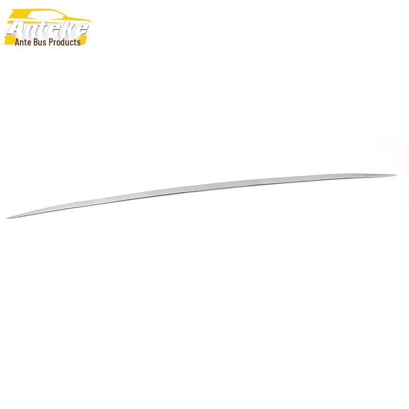 21 Kustu Rear Bumper Trim & Trunk Decor: Stainless Steel Tailgate Strip