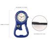 Lancardo Nurse Watch Pocket Watch Analog Luminous Carabiner Blue Men's Women's