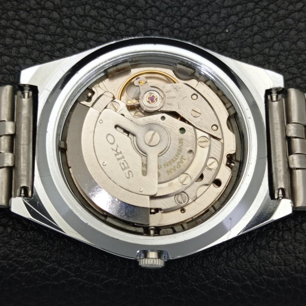 ВОССТАНОВЛЕННЫЕ МУЖСКИЕ ВИНТАЖНЫЕ ЧАСЫ SEIKO 5 AUTOMATIC 6309A ЯПОНИЯ ЗЕЛЕНЫЕ a441345-5