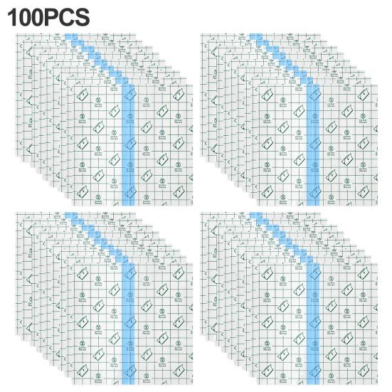 100Pcs Waterproof Belly Button Stickers Soft Comfortable Invisible Transdermal Adhesive for Secure And Long-lasting Wear