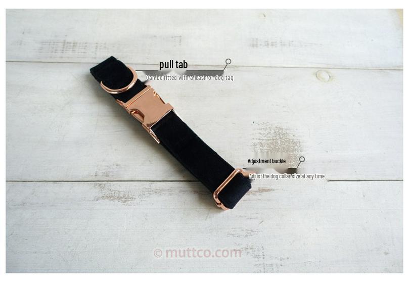 Прочный Ошейник-Поводок для Собак с Возможностью Гравировки, Против Потери, с Пряжкой из Цинкового Сплава - UDC-143M