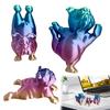 3D-печатная фигурка бульдога для йоги, статуэтка собаки, скульптура животного, домашний офис, книжная полка, украшение для рабочего стола, подарки для любителей собак