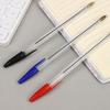 5PCS Quick-drying Ballpoint Pen Black/Blue/Red Ink Signature Pens Simple Neutral Pen  Student Test