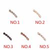 Pearl Rhinestone Studded Hair Clips Alloy Spring Barrette Clamps Hairpins Decorations Accessories