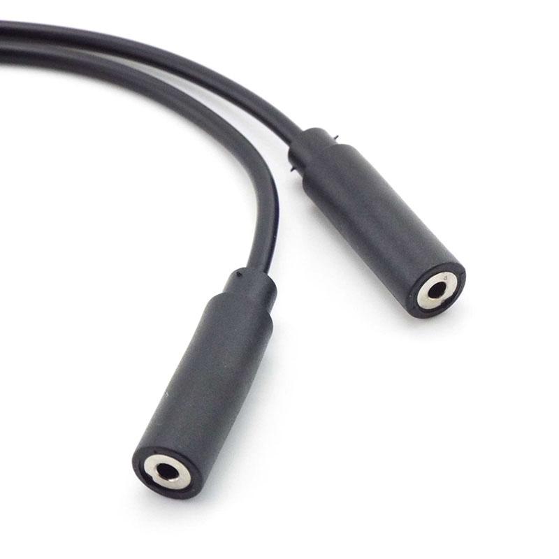 5 шт. 25 см 2,5 мм моно 2-контактный 3-контактный соединительный кабель мужской женский штекер 2-контактный 3-контактный удлинительный провод аудиокабель зарядное устройство