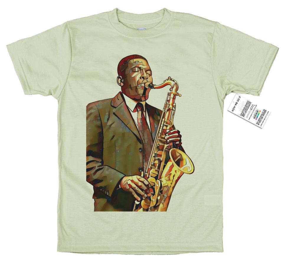 John Coltrane T Shirt Artwork