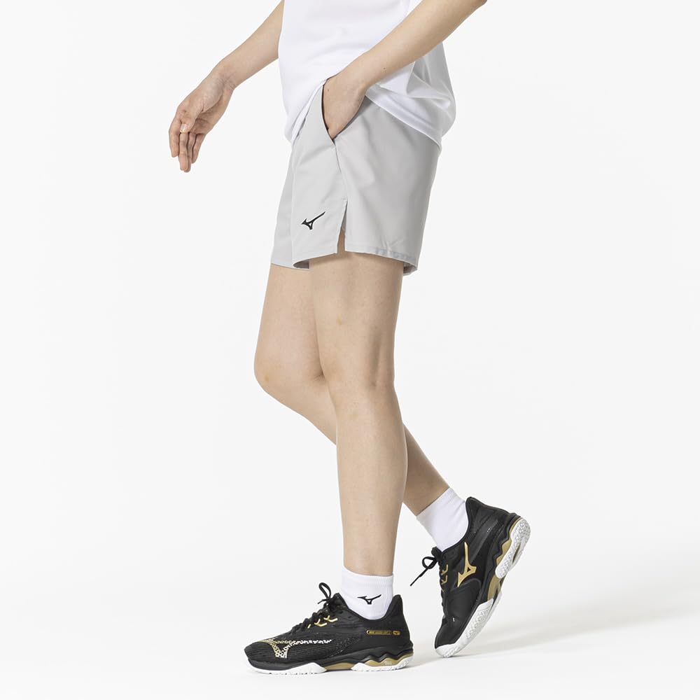 Tennis Badminton Game Officially Recognized by the Japan Badminton 62JBB220 Vapor Silver S [Mizuno] Pants, Shorts, Association, Women's