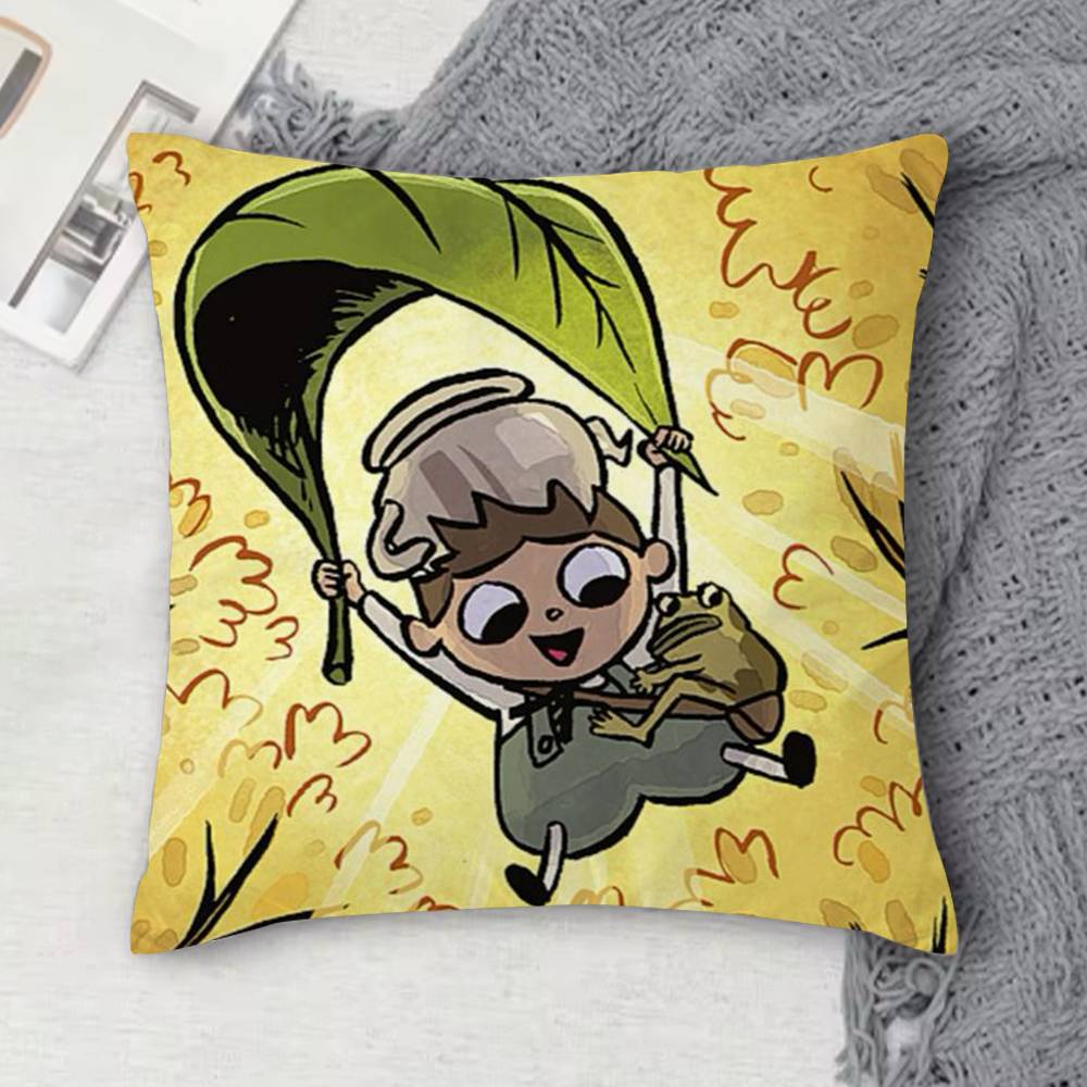 OOver the Garden Wall Doublesided Printed Square Decorative Cushion Cover for Sofa Living Room Home Decor
