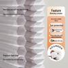 Punch-Free Day & Night Honeycomb Blinds: Heat-Insulating Full Light-Blocking Curtains for Bedroom, Living Room, and Study