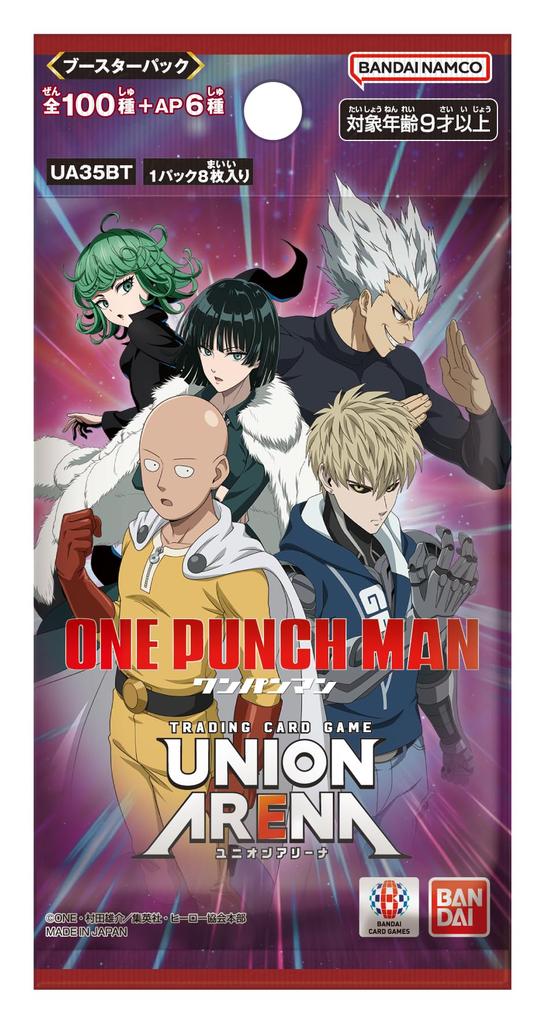 BANDAI UNION ARENA Бустер-набор One Punch Man 16 упаковок [UA35BT] (BOX)