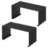 Yamazaki Jitsugyo Kitchen Rack of Seasoning Storage Shelf Rack Black 3790 X 2 [Set 2] U-shaped