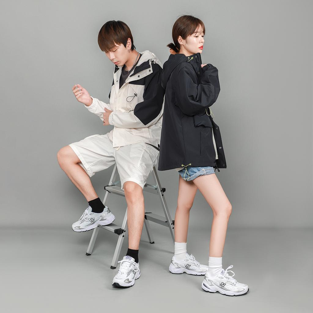 New Balance Nb 725 Retro Fabric Low Top Casual Running Shoes Unisex Sneaker White Blue ML725A