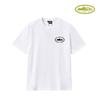 American trendy brand Corteiz Alcatraz cruise ship print loose leisure sports couple short-sleeved T-shirt