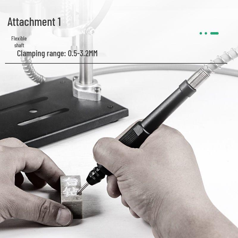 Мини-сверлильный станок с регулируемой скоростью: Компактная электрическая дрель постоянного тока для домашнего прецизионного сверления.