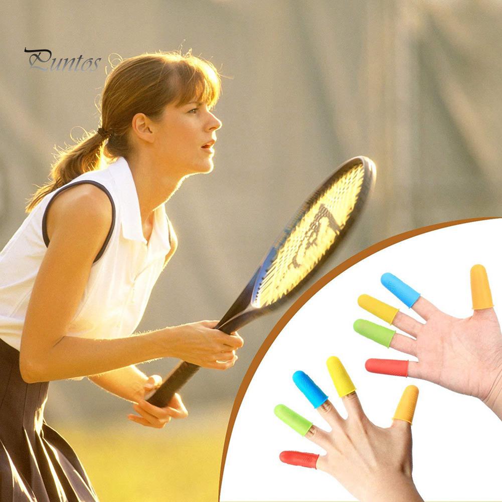 Перчатки Puntos Silicone 3/5/12Pcs Finger Cot Protector Sleeve Cover Anti Cuts Anti-Slip
