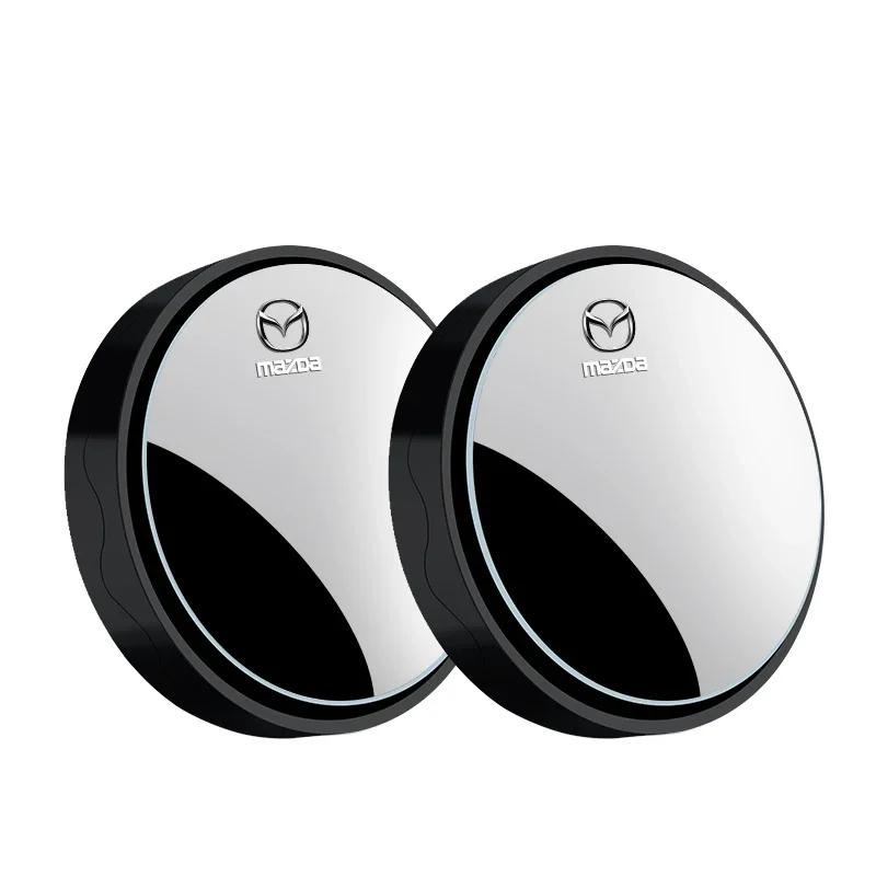 Car HD Rear View Wide Angle Round Convex Mirror For Mazda 3 BK BL Axela 2 5 CX5 CX6 CX-4 GH GG CX-7 MX5 RX8 Ms M3 M5 M6 MX3