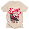Retro New Ghost Band T Shirt Summer O-neck Cartoon Tee-shirt Funko Pop Fashion Aesthetic Tshirt Ropa Hombre O-neck Clothing
