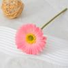 Artificial Gerbera Jamesonii with Stem Realistic Fake Silk Flower Home Office Table Centerpiece Faux Flower Branch Floral Arrangement Decoration