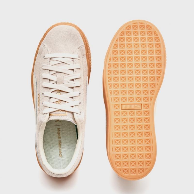 Puma Suede Platform Mardi Mercredi  Alpine Snow 