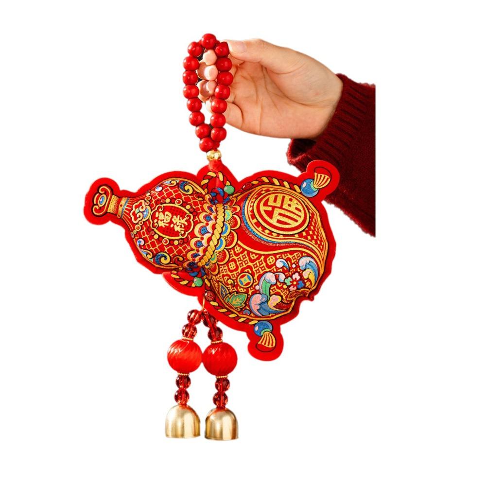 Traditional Lucky Charm Door Hanging Handmade Horse Year Desktop Ornament Entrance Decoration