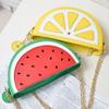 Phone Fruit Handbag PU Leather Watermelon Bag Leisure Lemon Shoulder Bag Streetwear